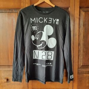 Disney Collection by Neff Mickey Mouse M28 black long sleeve graphic t-shirt